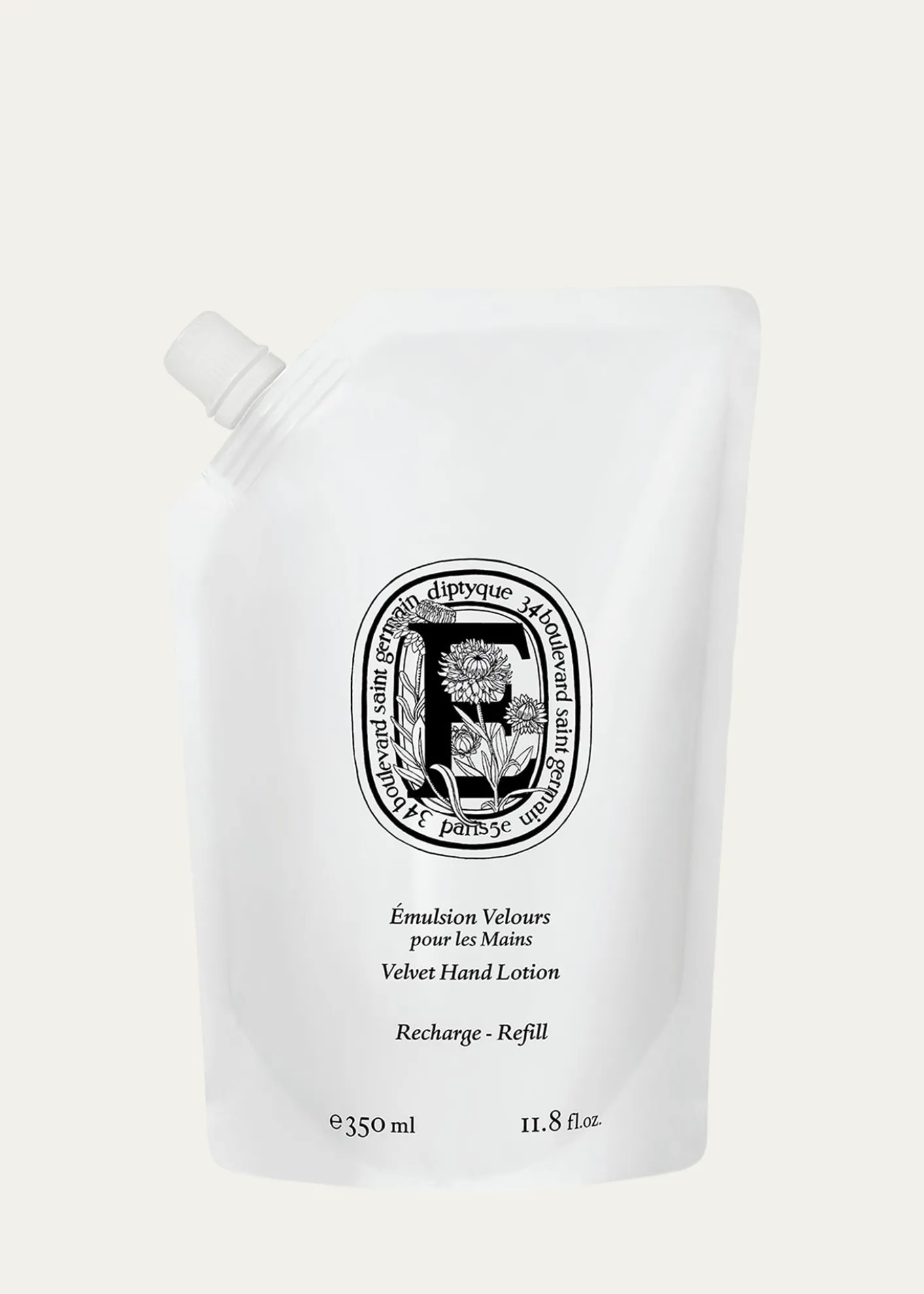 DIPTYQUEVelvet Hand Lotion Refill, 12 oz.