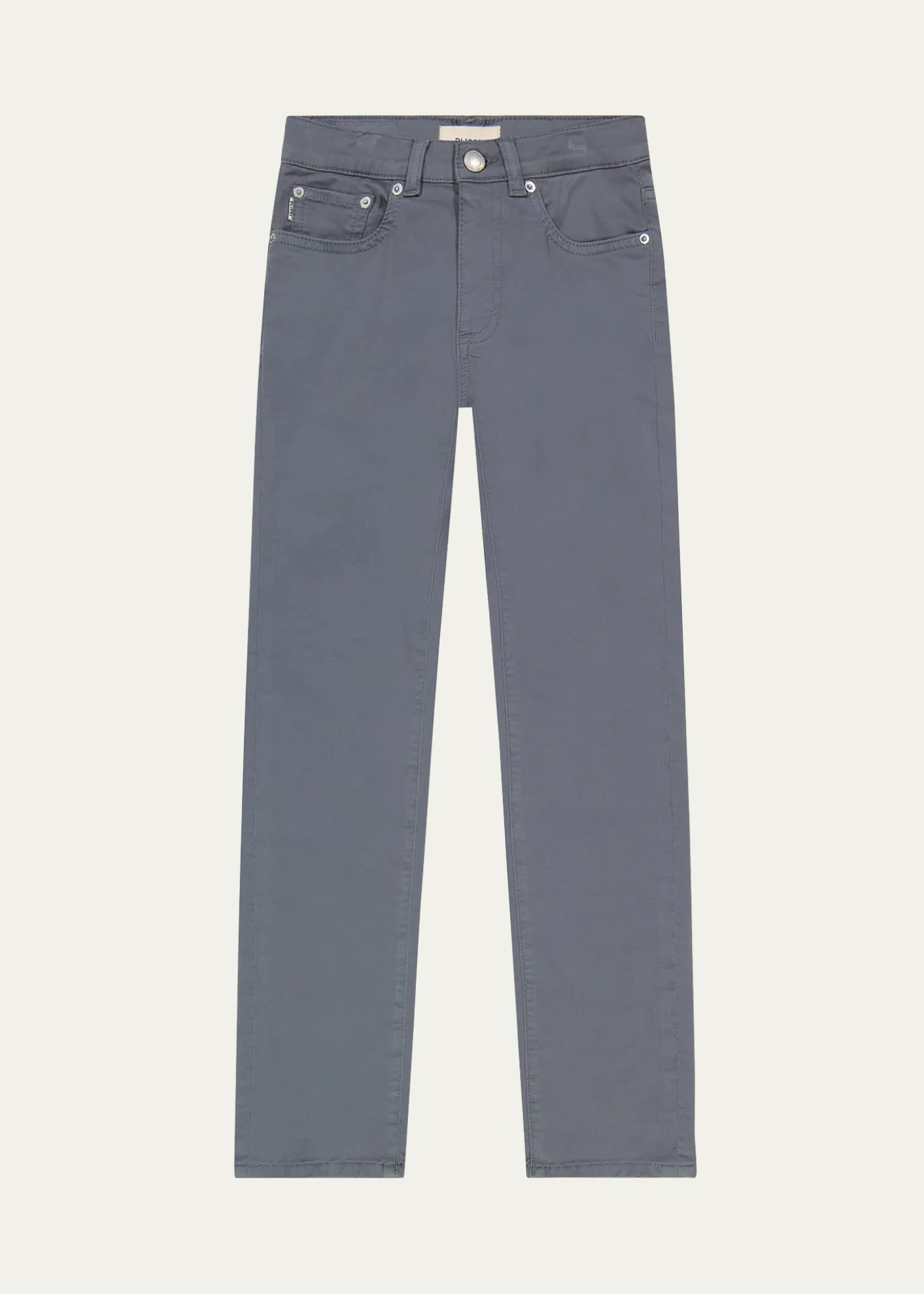 DL1961Boy's Brady Slim Cotton Twill Pants, Size 8-12