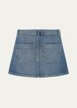 DL1961Girl's Jenny Denim Mini Skirt, Size 7-14