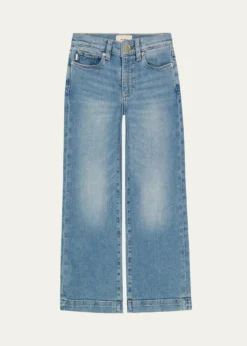 DL1961Girl's Lily Wide Leg Jeans, Size 3-6
