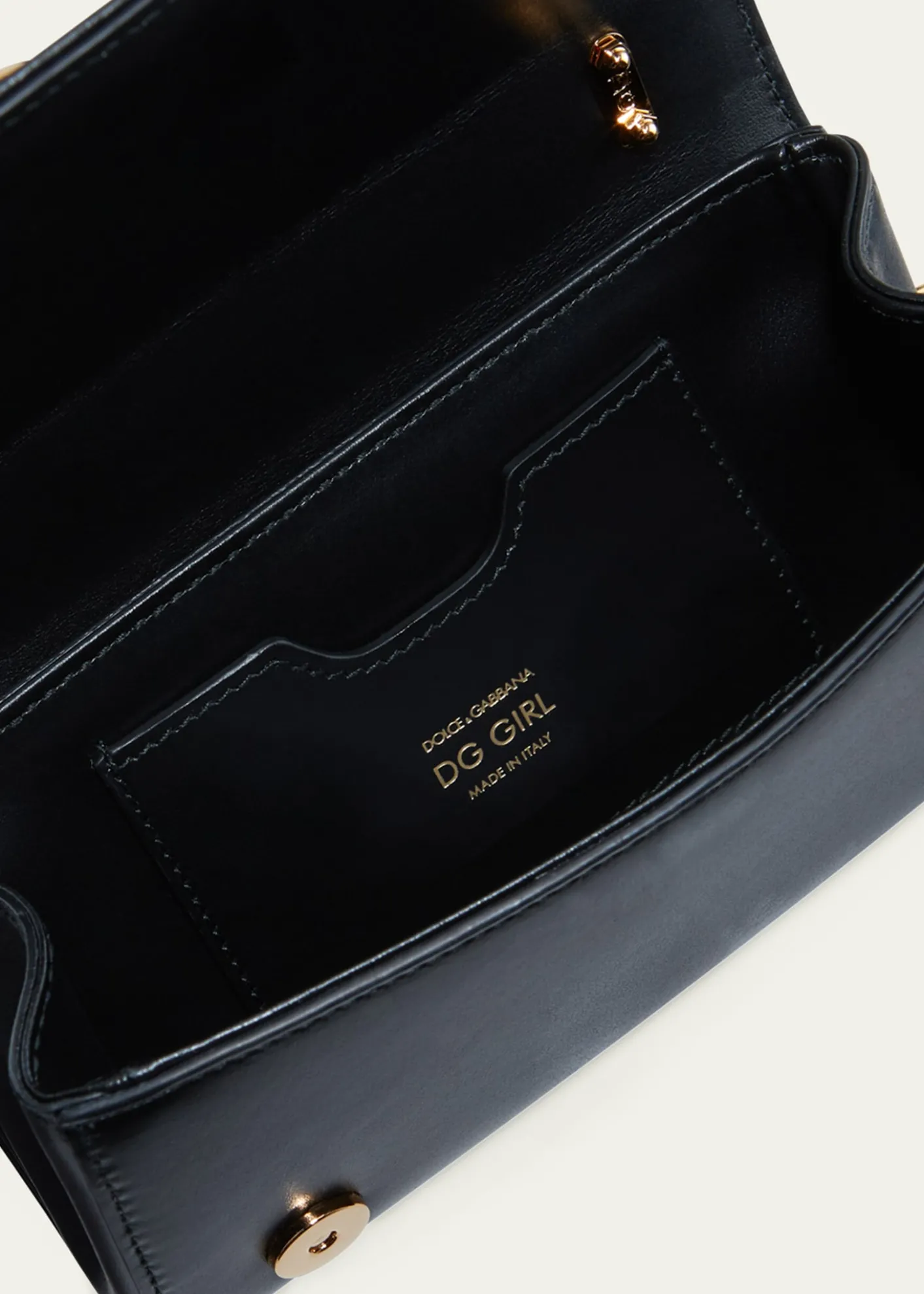 Dolce&GabbanaDG Girls Barocco Leather Shoulder Bag
