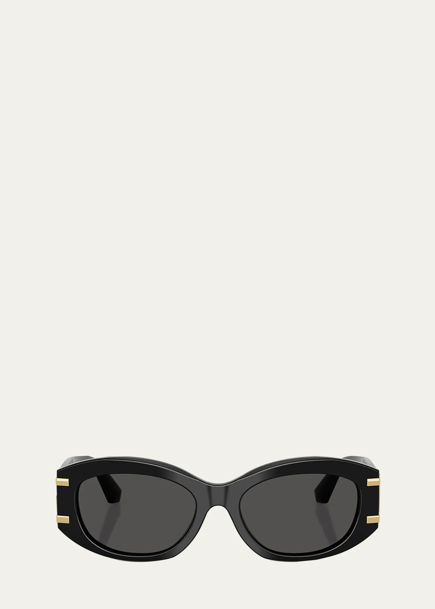 Dolce&GabbanaDG4502 Oval Acetate Sunglasses
