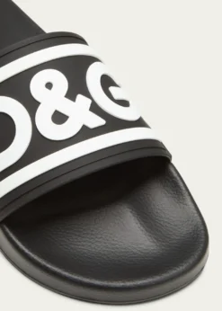Dolce&GabbanaMen's Logo Pool Slides