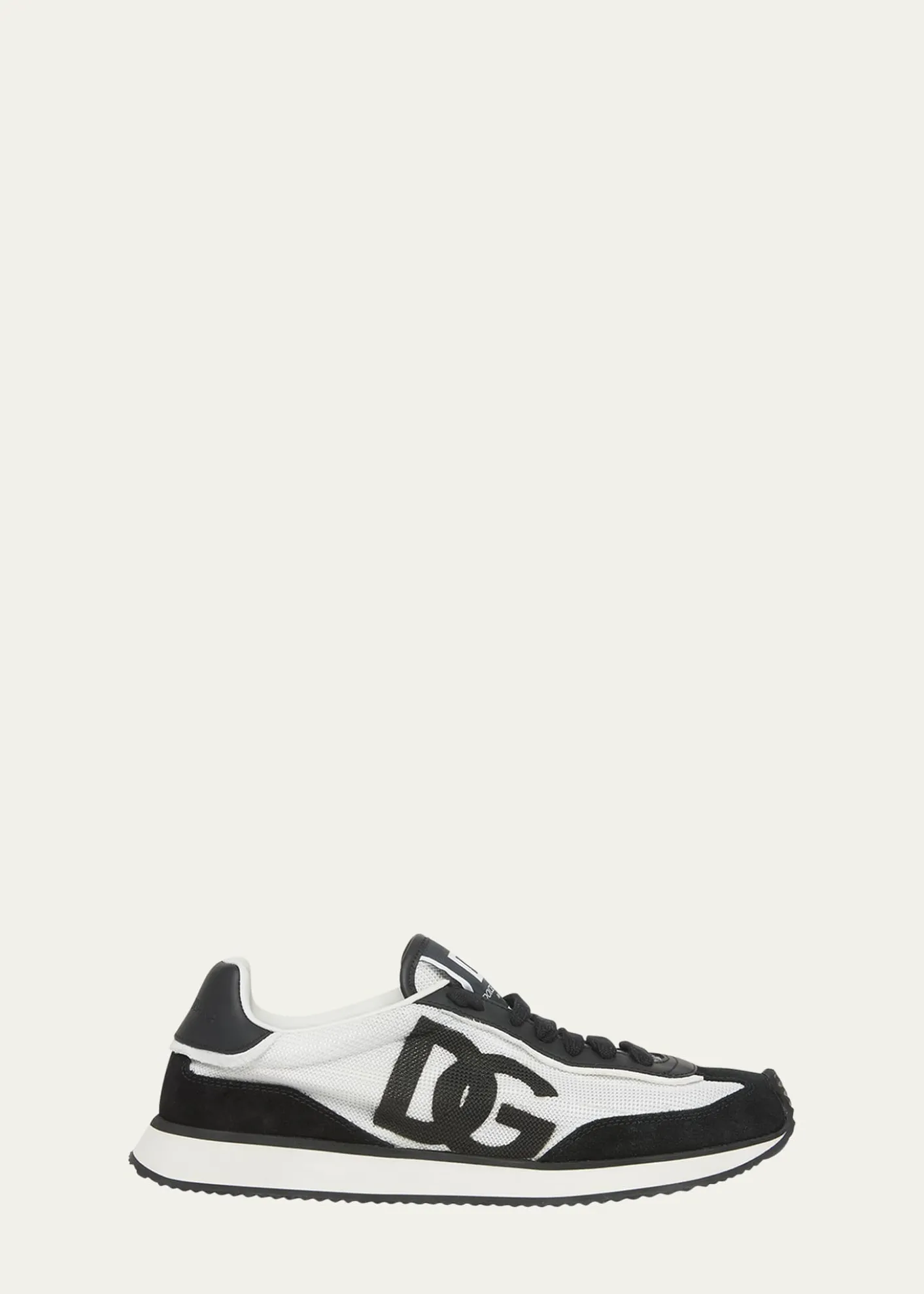 Dolce&GabbanaMixed-Material DG Cushion Sneakers
