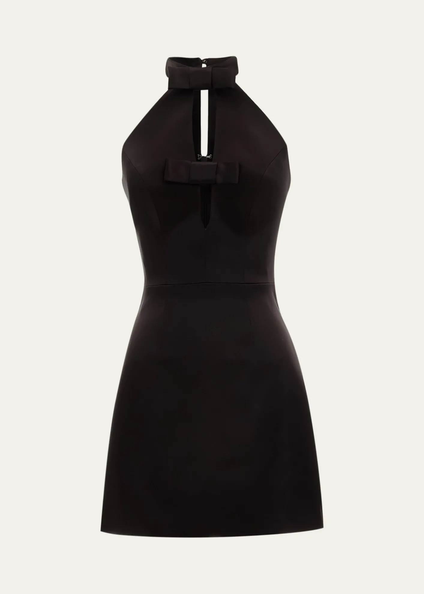 Dress the Population Black LabelMina Bow Cocktail Mini Dress
