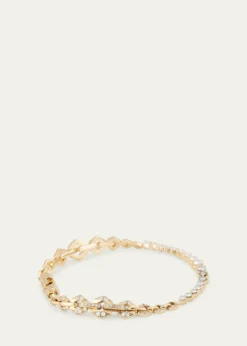 Dries Criel18k Yellow Gold Diamond Flow Bond Bracelet
