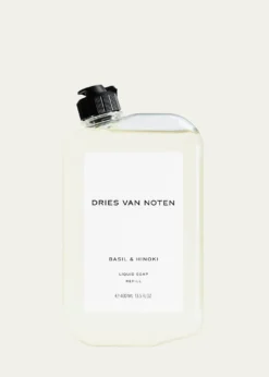 Dries Van NotenBasil & Hinoki Liquid Soap Refill, 13.5 oz.