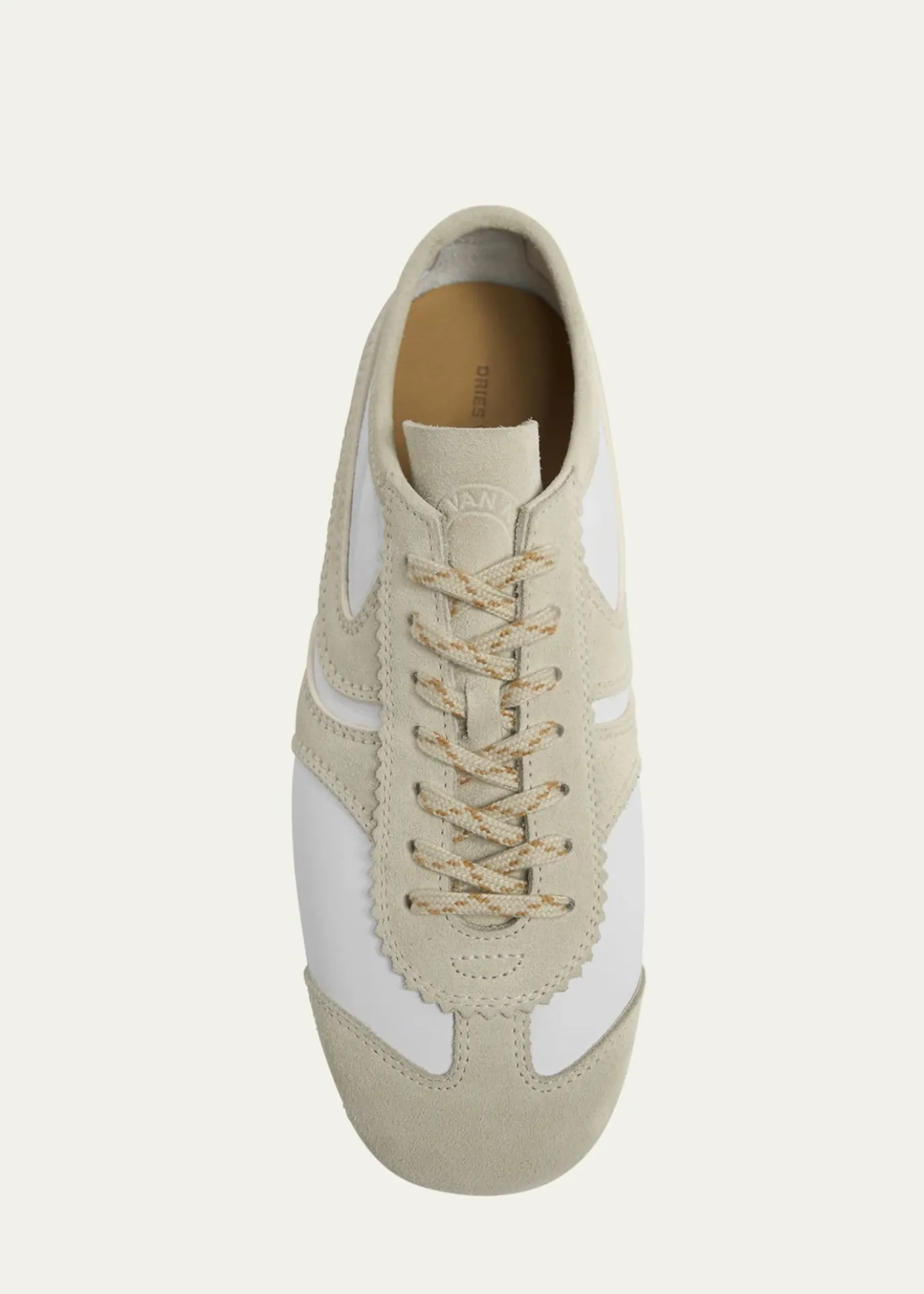 Dries Van NotenDustin Mixed Leather Retro Sneakers