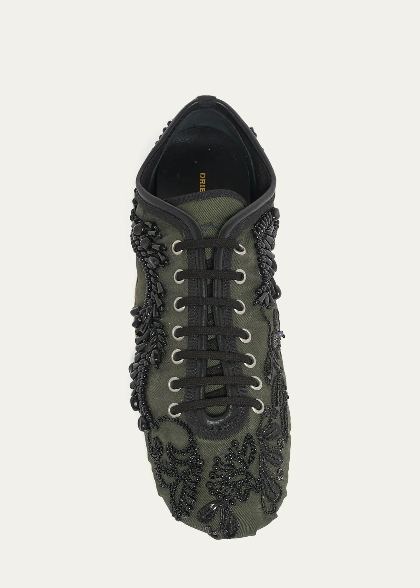 Dries Van NotenEmbroidered Ballerina Sneakers