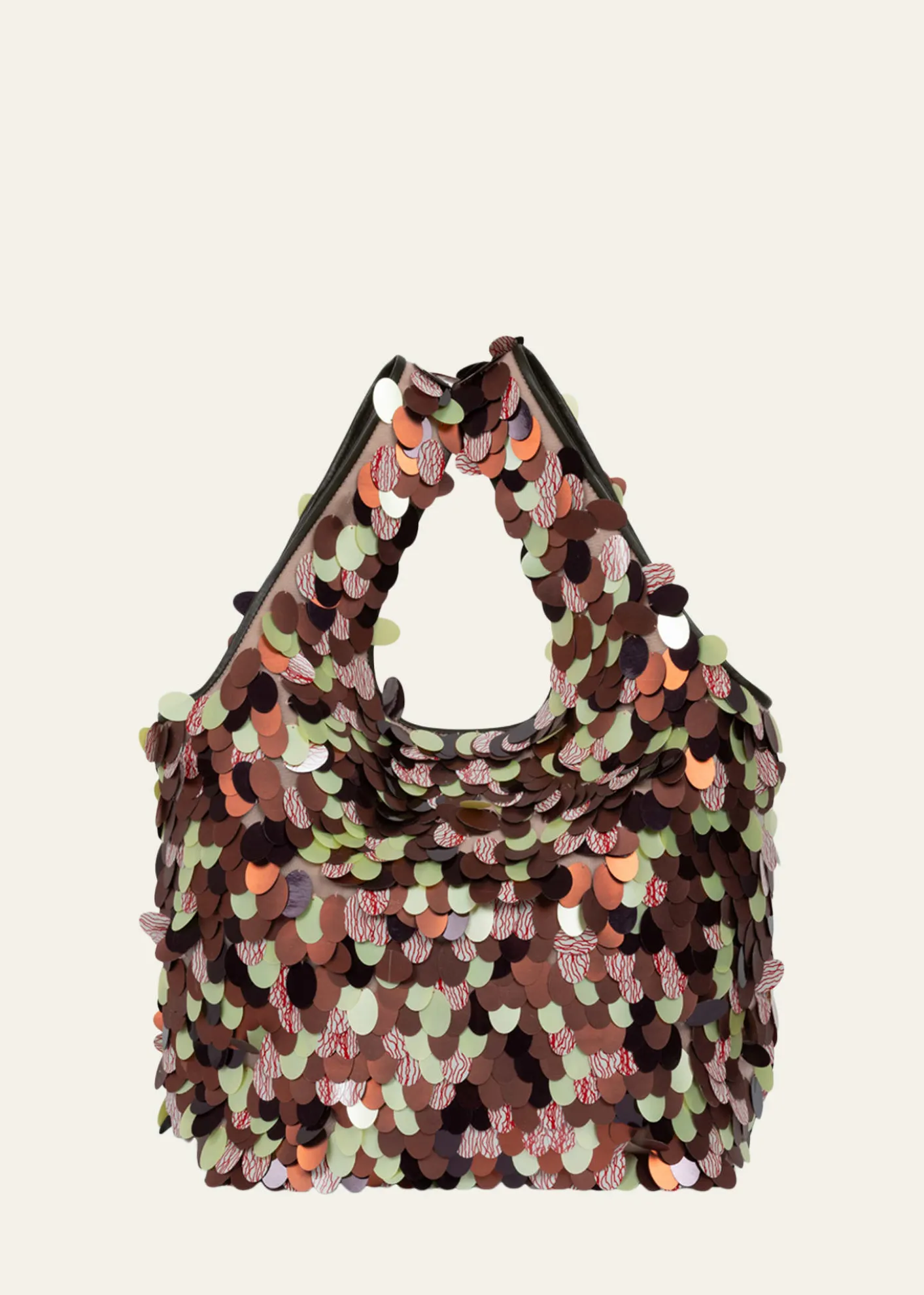 Dries Van NotenMarche Small Paillette Shopper Tote Bag