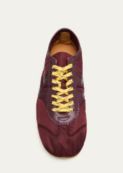 Dries Van NotenMen's Leather-Trimmed Nylon Low-Top Sneakers