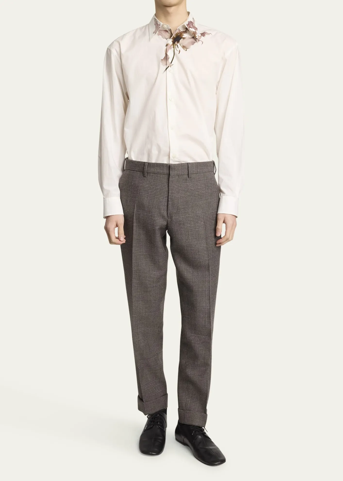 Dries Van NotenMen's Minimal Leather Derby Shoes