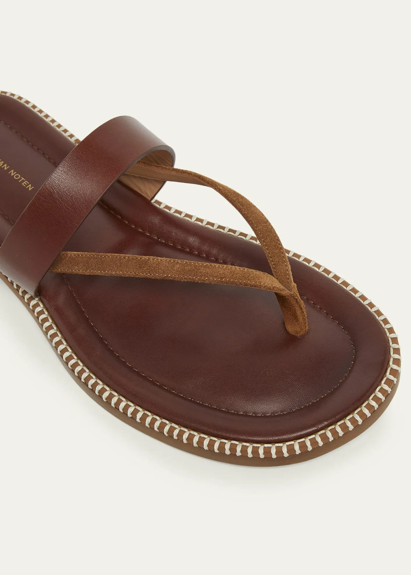 Dries Van NotenMen's Thong Leather Sandals
