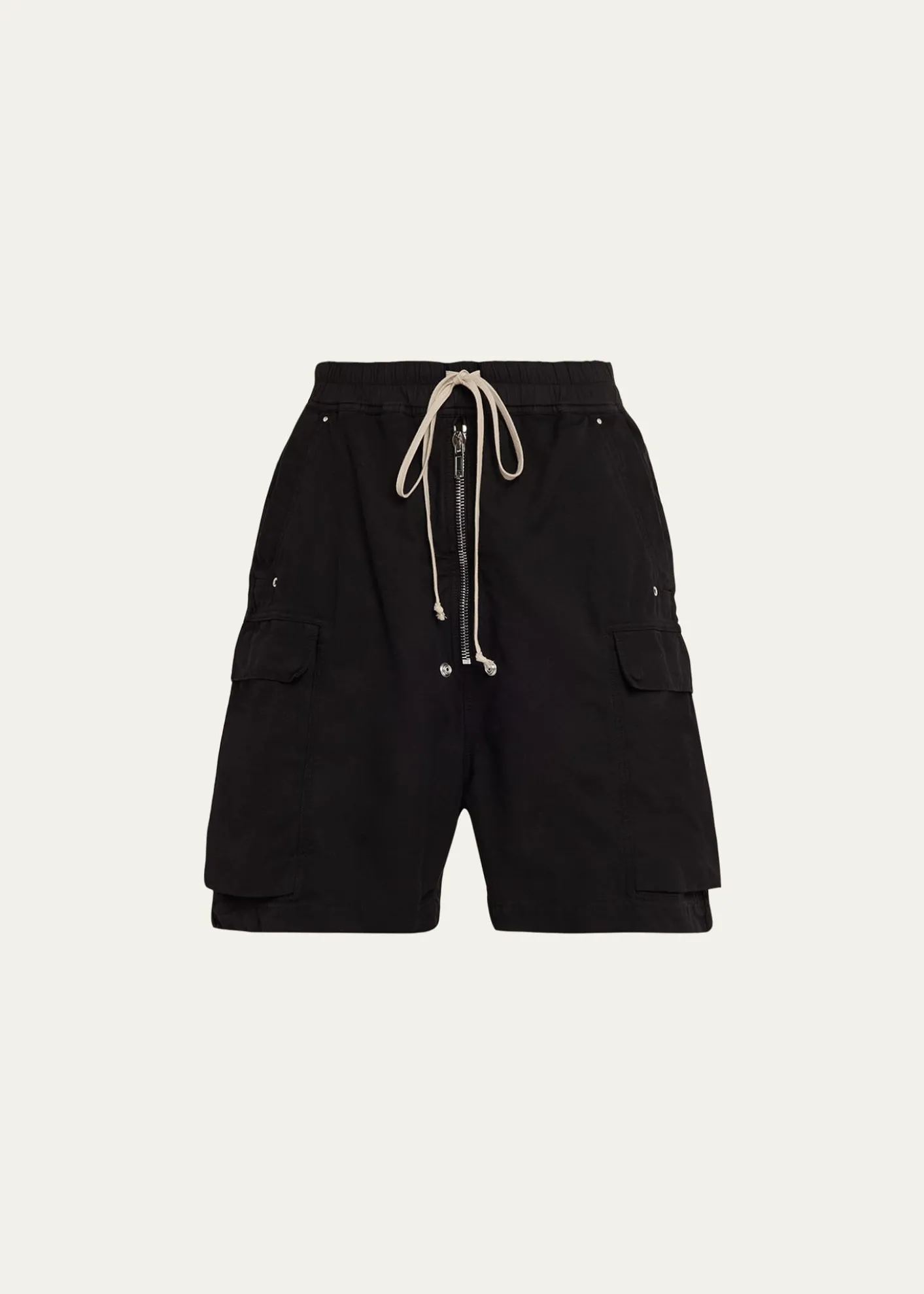 DRKSHDW RICK OWENSMen's Heavy Cotton Drawstring Cargo Shorts