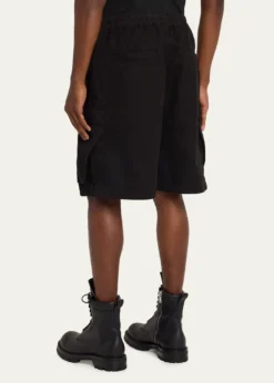 DRKSHDW RICK OWENSMen's Heavy Cotton Drawstring Cargo Shorts