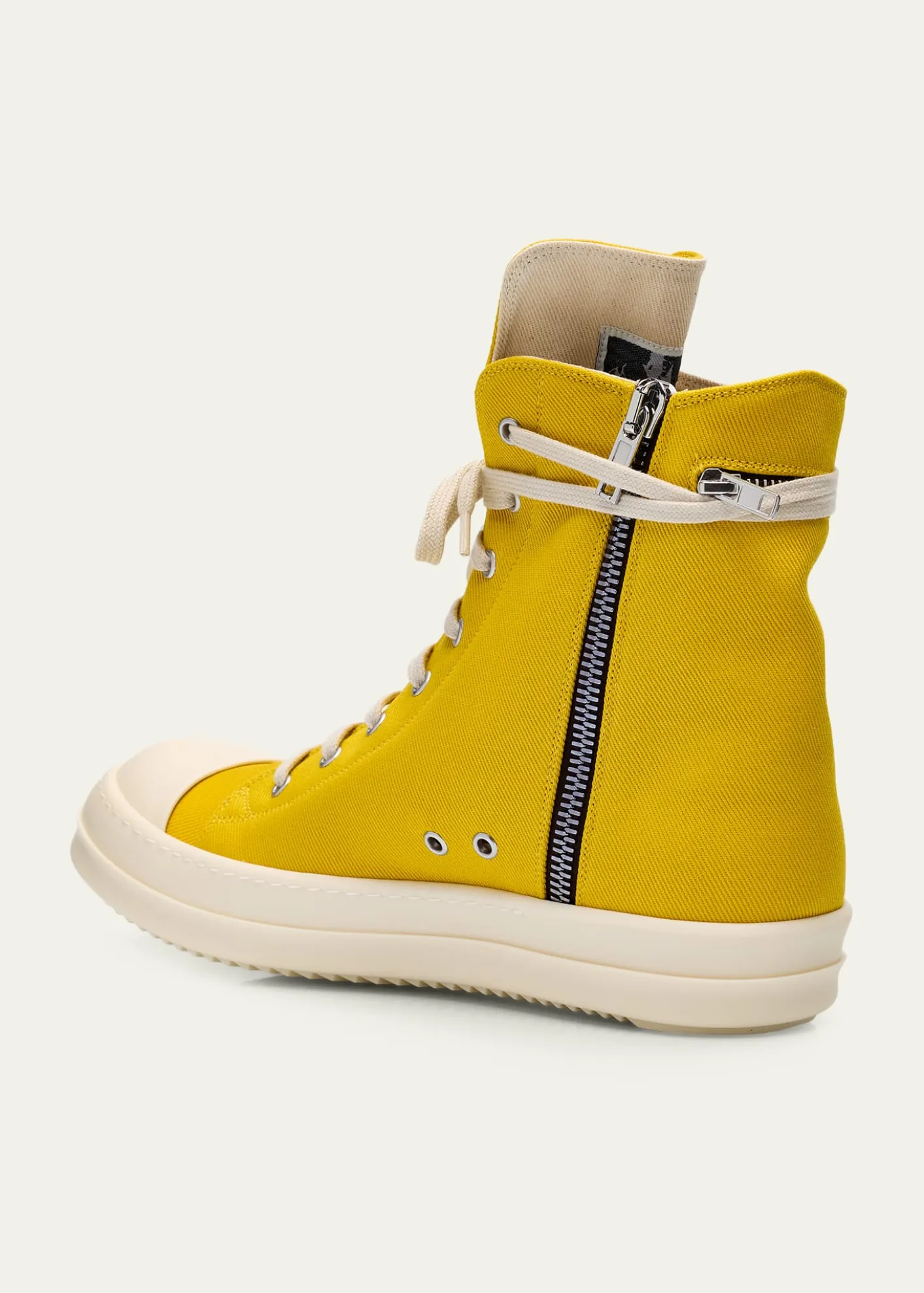 DRKSHDW RICK OWENSMen's Cargo Sneaks Denim High-Top Sneakers
