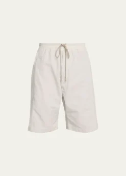 DRKSHDW RICK OWENSMen's Heavy Cotton Drawstring Shorts