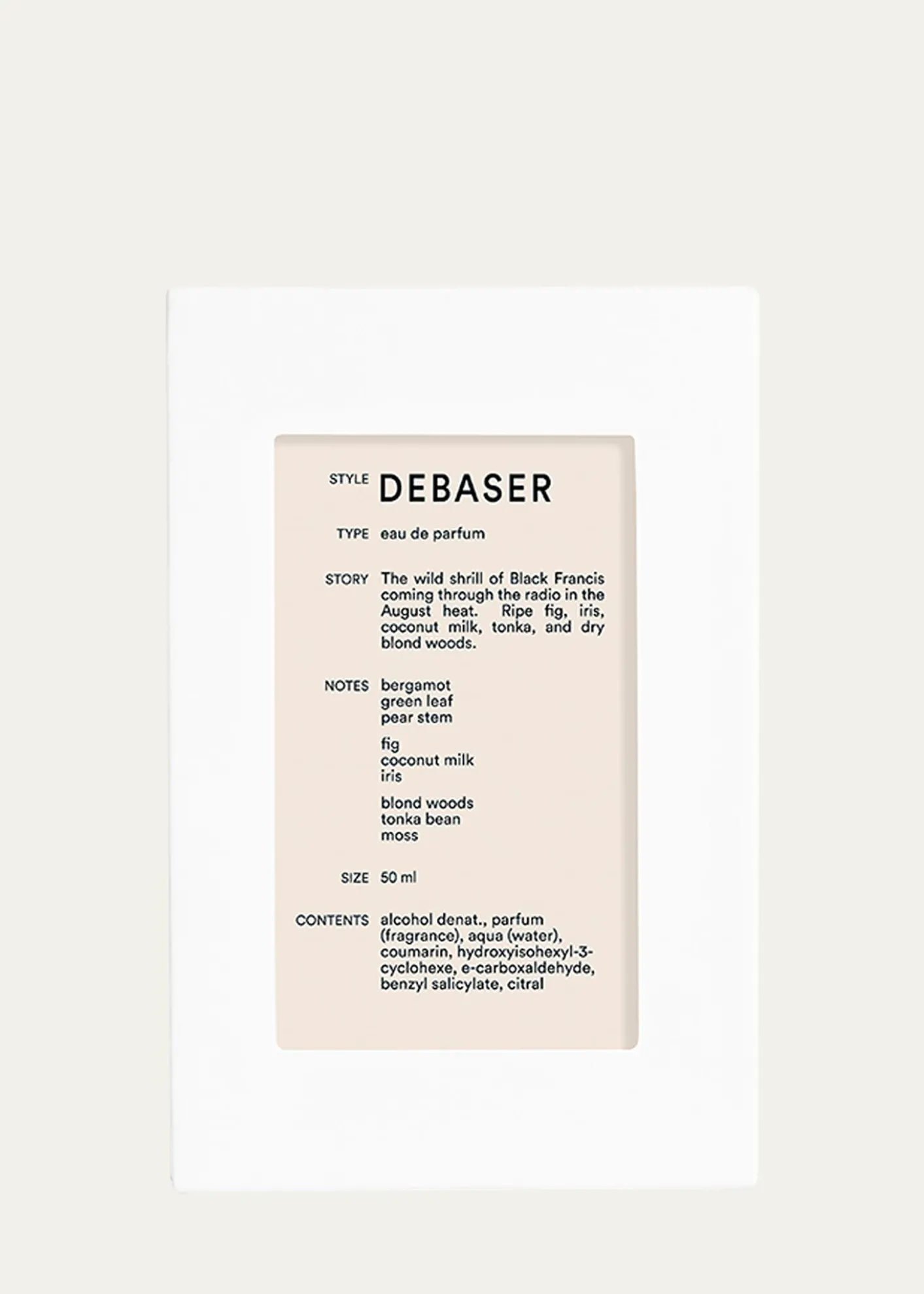 D.S. & DURGADebaser Eau de Parfum, 1.7 oz.