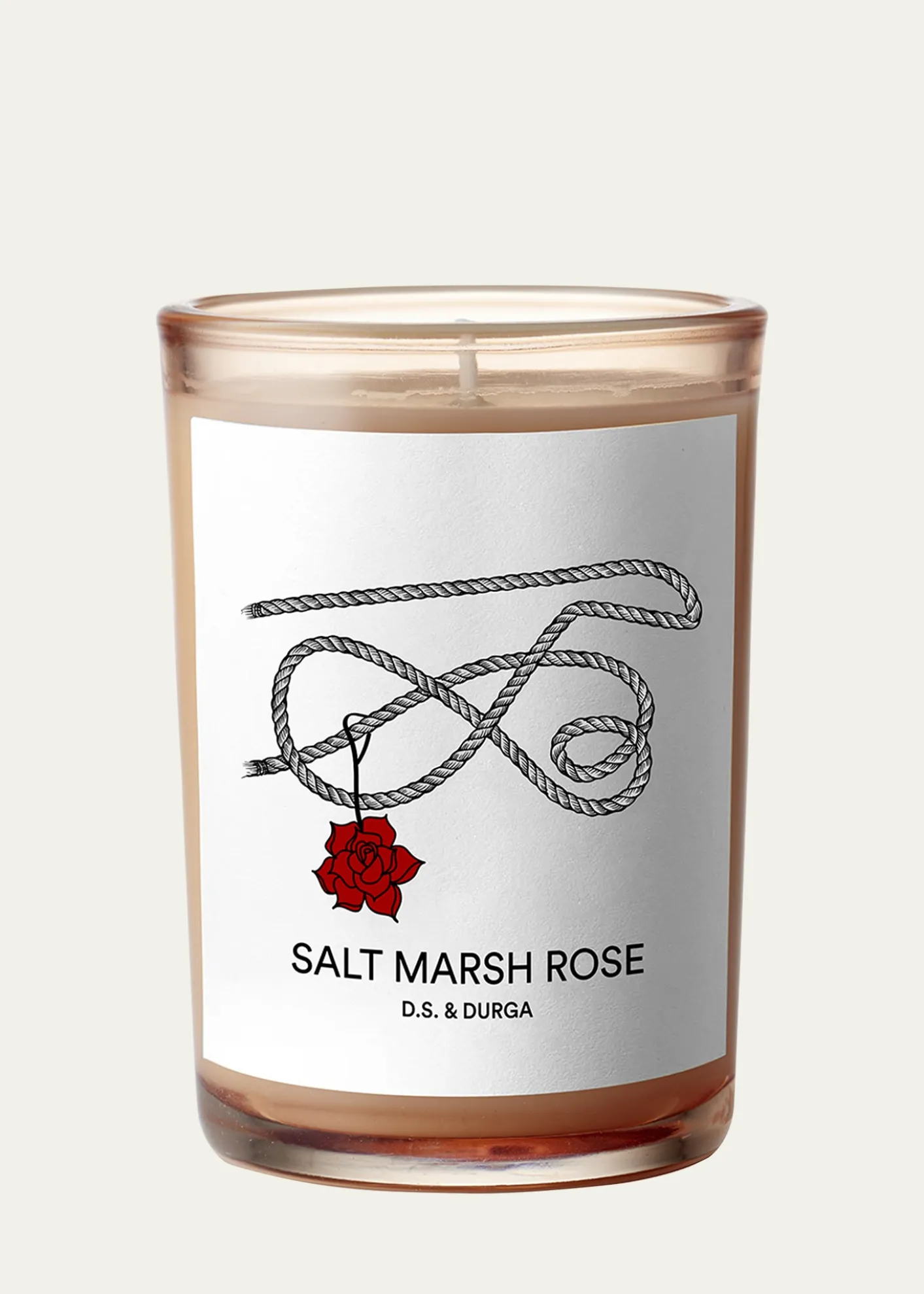 D.S. & DURGASalt Marsh Rose Candle, 7 oz.