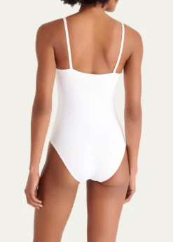 EresAquarelle One-Piece Swimsuit with Thin Straps