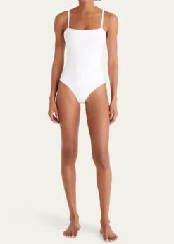 EresAquarelle One-Piece Swimsuit with Thin Straps