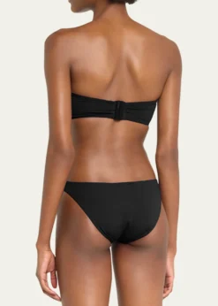 EresFripon Solid Low-Rise Hipster Bikini Bottoms