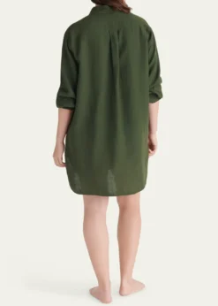 EresMignonette Linen Shirtdress