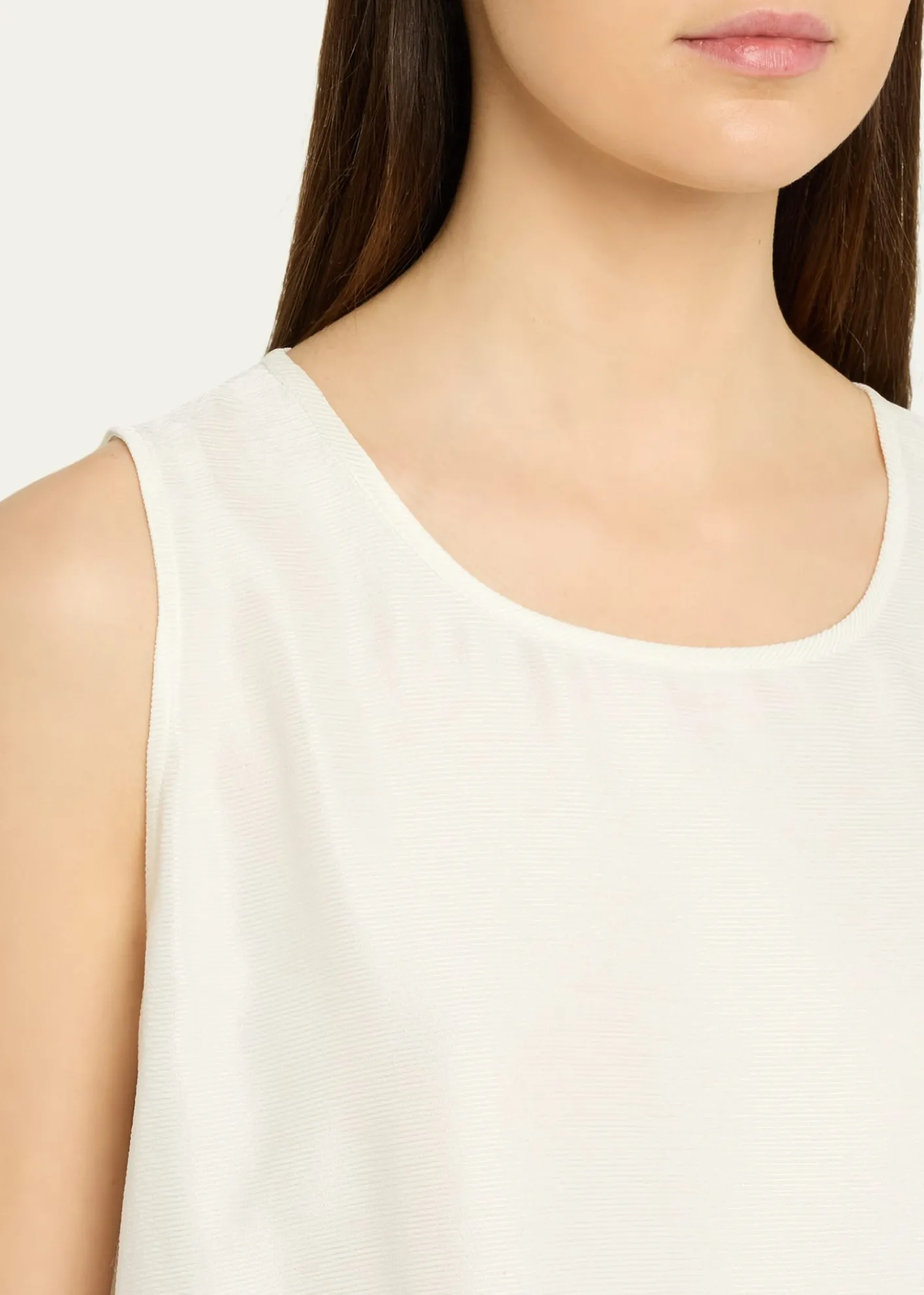 EskandarA-Line Shimmer Silk Shell