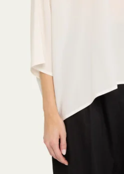 EskandarBoat Neck Top (Mid Length)