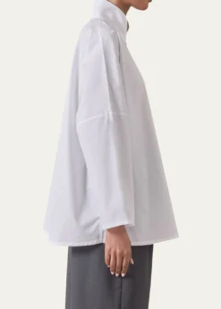 EskandarChinese Imperial Shirt with Chinese Collar (Long Length)