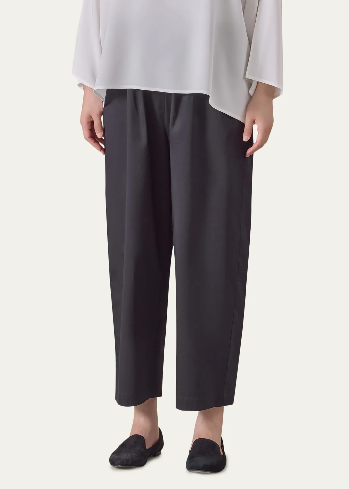 EskandarJapanese Wide-Leg Trousers