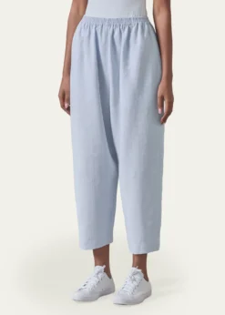 EskandarLightweight Linen Japanese Trousers