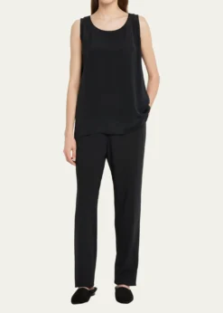 EskandarMid-Rise Narrow-Leg Trousers