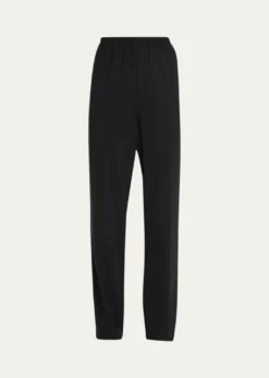 EskandarMid-Rise Narrow-Leg Trousers