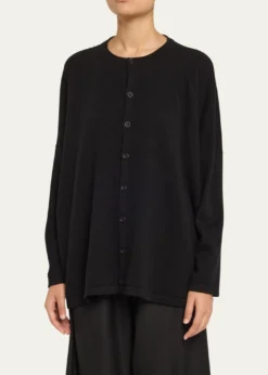 EskandarSlim-Sleeve Cashmere Cardigan