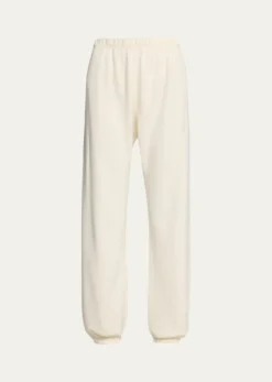 EterneClassic French Terry Cinched-Cuff Sweatpants