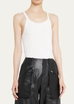 EterneCropped Rib Tank Top