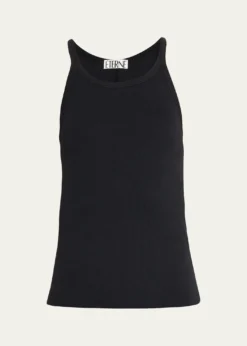EterneCropped Rib Tank Top