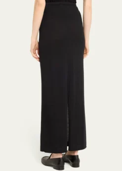 EterneEmma Cashmere Maxi Knit Skirt
