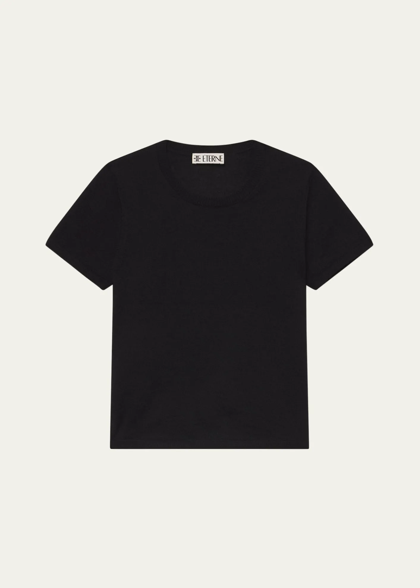 EterneVan Cashmere Cropped T-Shirt