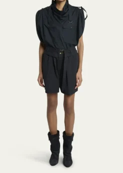 Etoile Isabel MarantDanica Belted Shorts