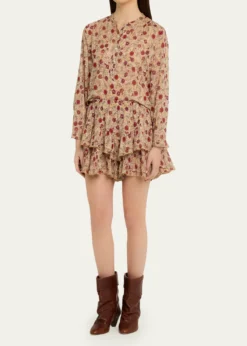 Etoile Isabel MarantMaria Floral Cotton Top