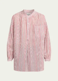 Etoile Isabel MarantSapha Stripe Long-Sleeve Tunic