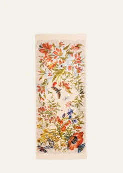 EtroBohemian Print Cotton & Silk Scarf