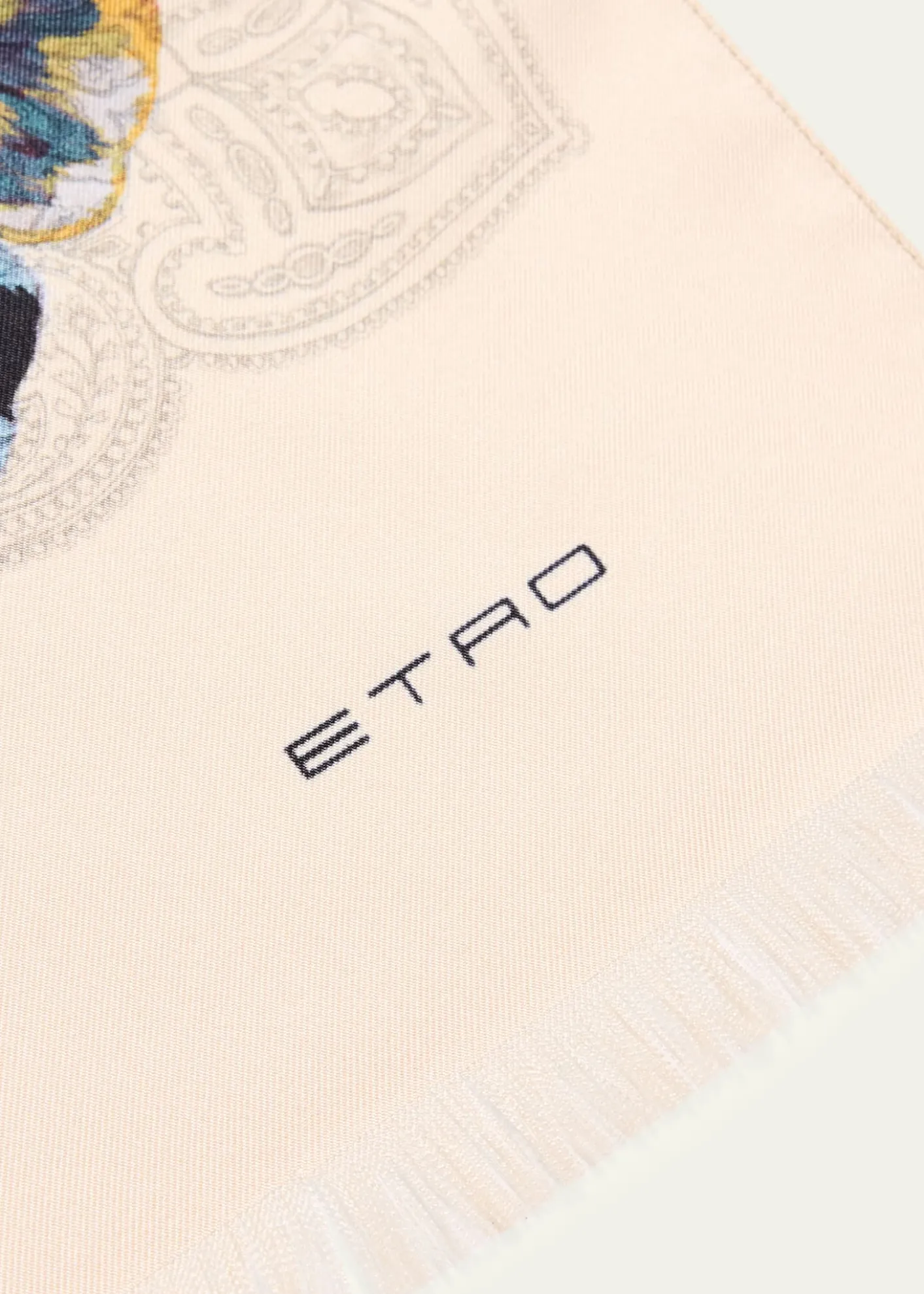 EtroBohemian Print Cotton & Silk Scarf