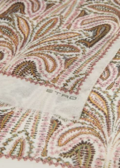 EtroPrint Cashmere-Wool Scarf