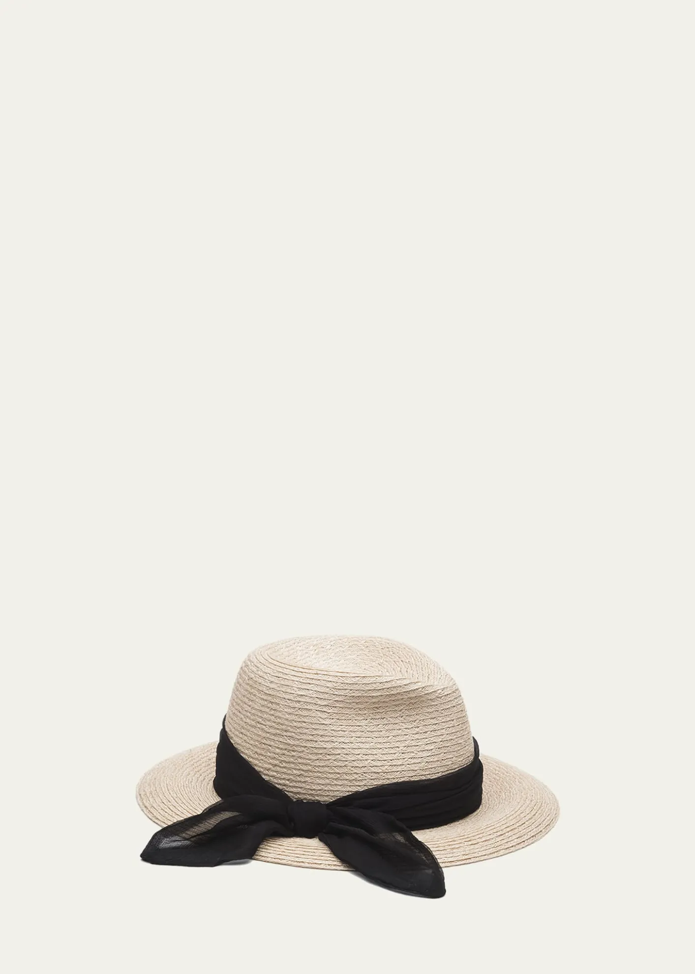 Eugenia KimLillian Woven Fedora Hat w/ Scarf Band