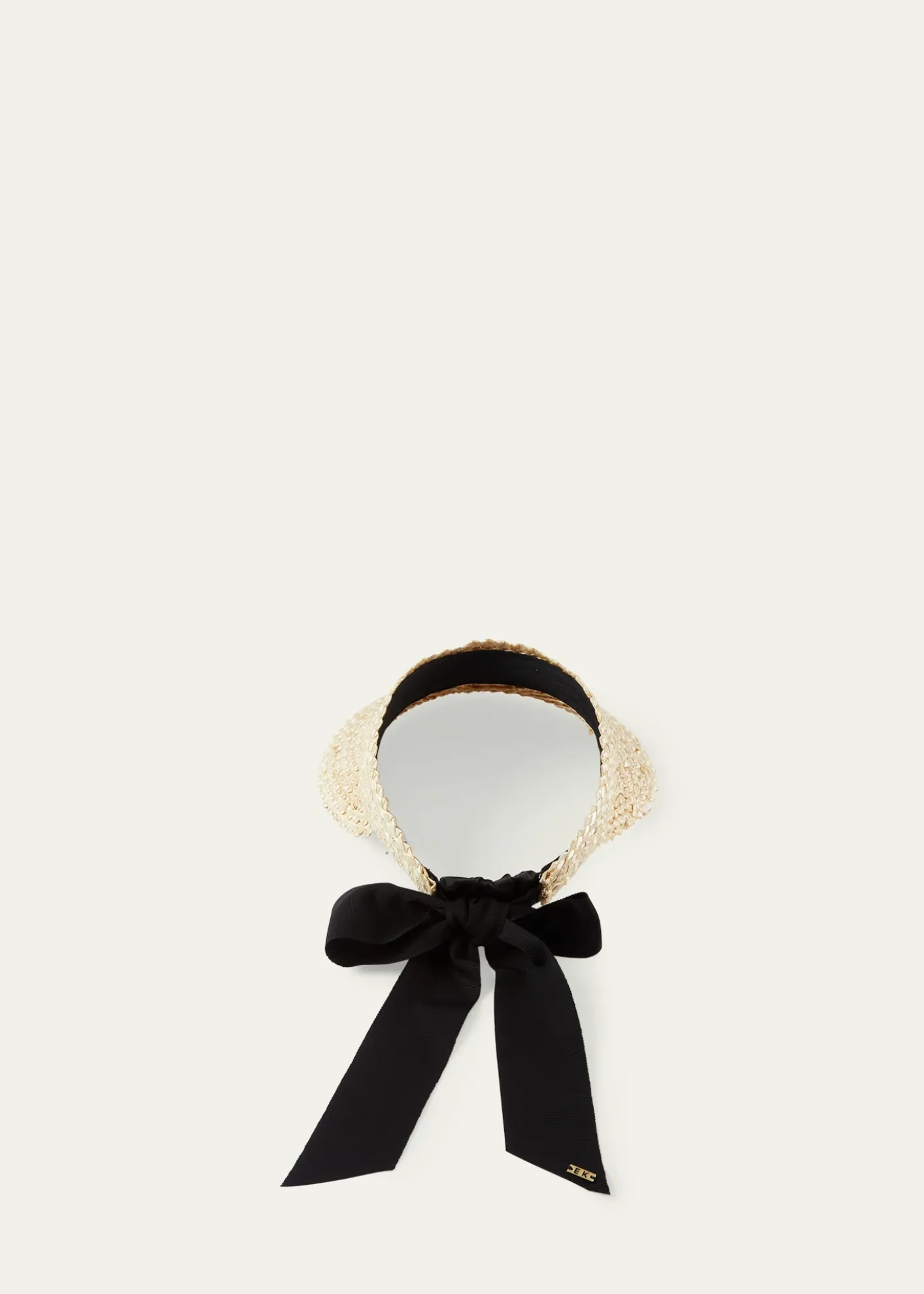 Eugenia KimRicky Braided Straw Visor