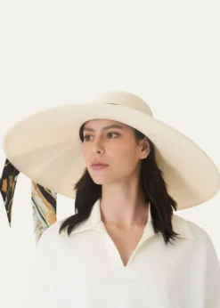 Eugenia KimSunny Satin Scarf Sun Hat