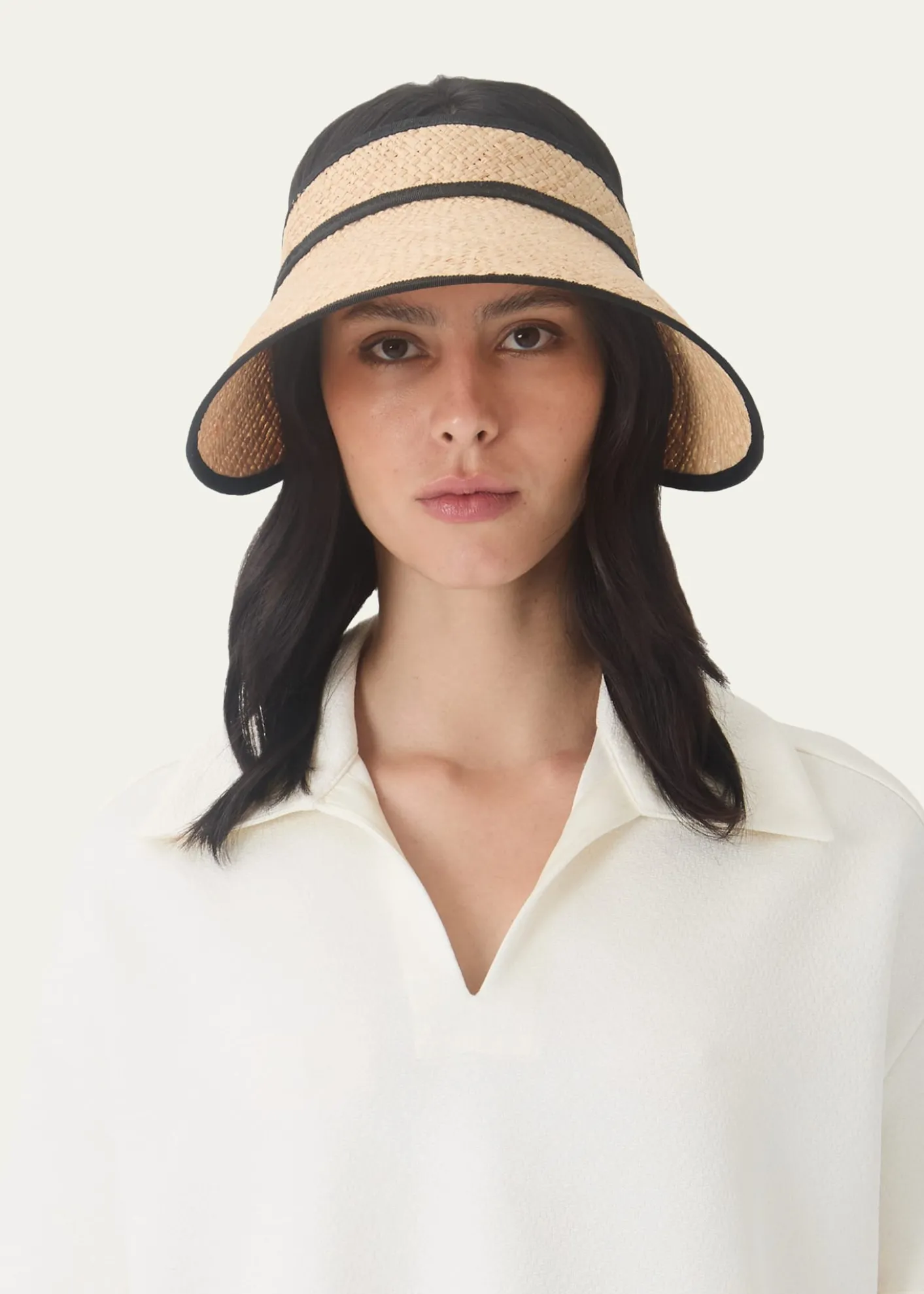 Eugenia KimTrixie Raffia Sun Visor